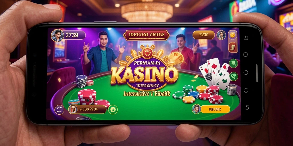 Gambaran gameplay menawan di aplikasi Kasino 2739.