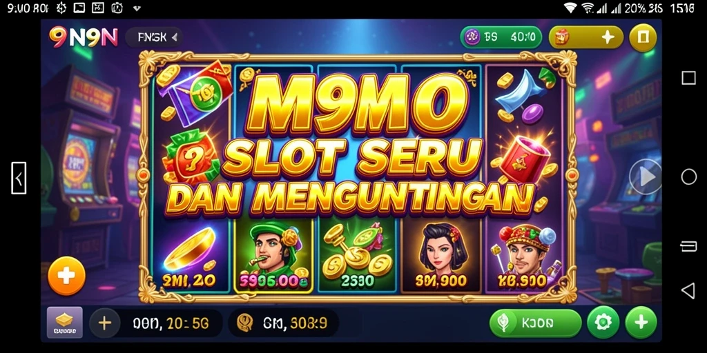 Tampilan gameplay Slot 9N9N yang memikat dan mengasyikkan.