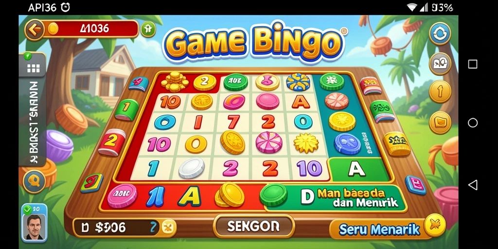 Gameplay seru di API36 dengan suasana Bingo yang menyenangkan.