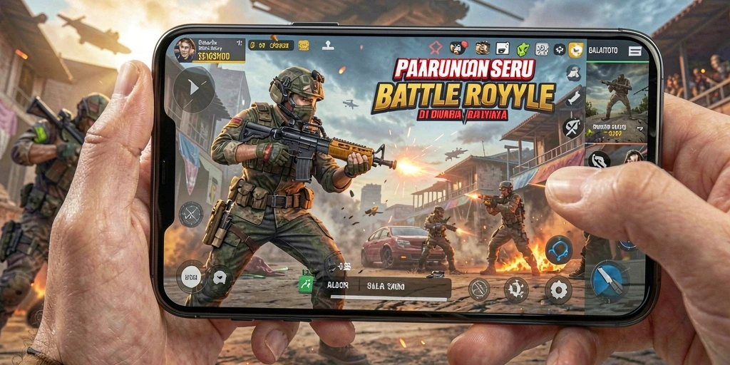 Screenshot gameplay menarik dari game Battle Royale BALAITOTO.