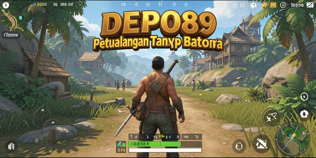 Gameplay DEPO89 yang menampilkan eksplorasi dunia terbuka yang menakjubkan.