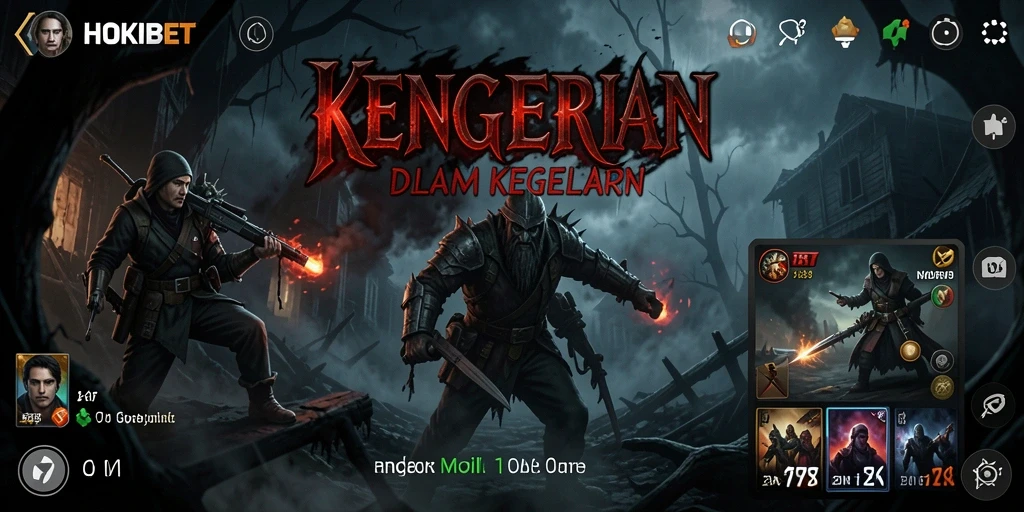Gameplay menegangkan di dunia HOKIBET yang menyeramkan.