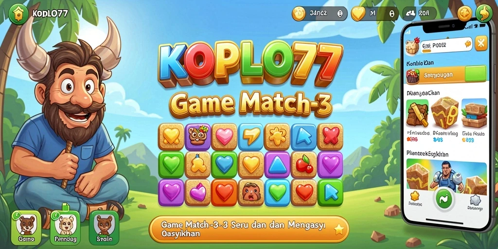 Tampilan gameplay KOPLO77 yang mengasyikkan dan penuh warna.