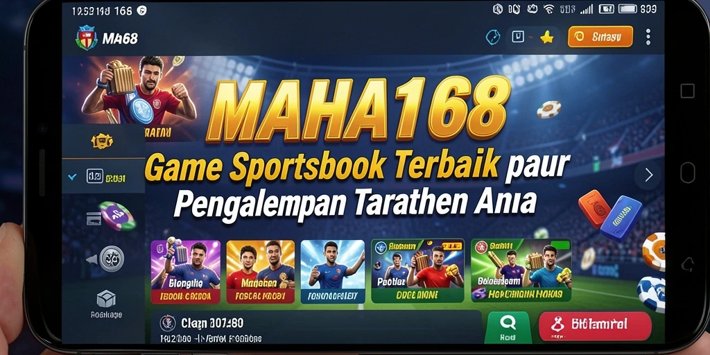 Screenshot utama MAHA168 menampilkan gameplay taruhan yang intuitif dan mudah digunakan.