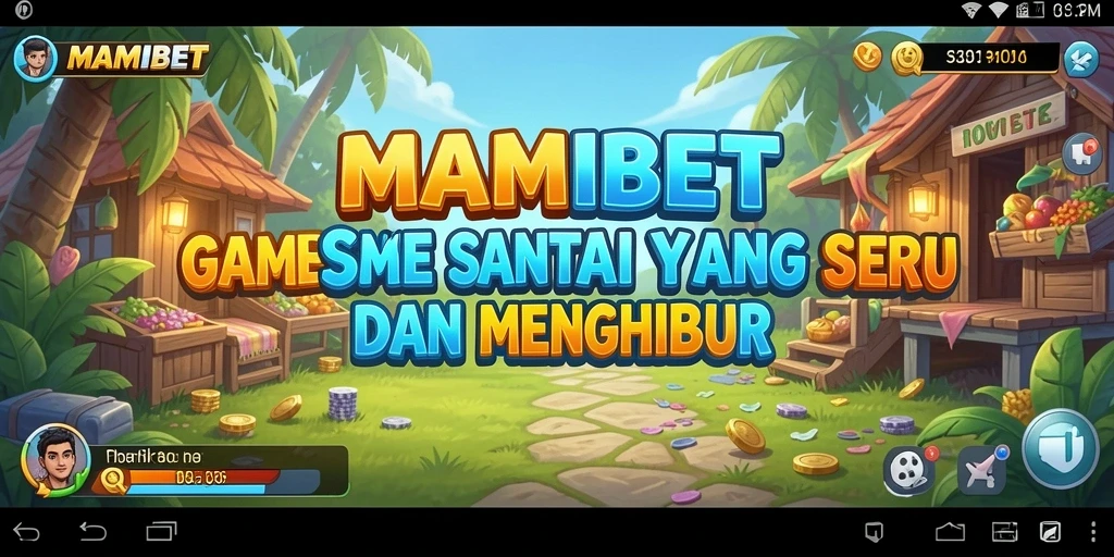 Tampilan gameplay MAMIBET yang ceria dan menarik.