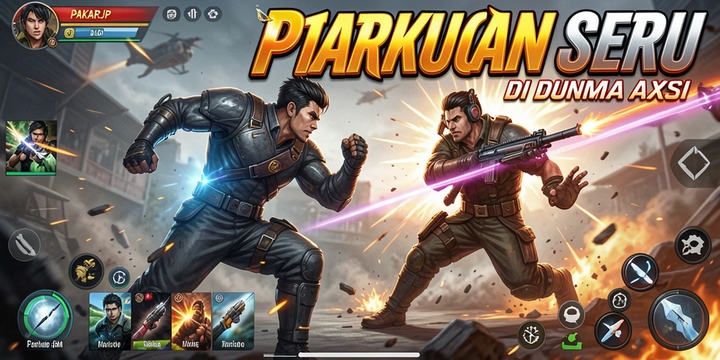 Gameplay seru dan mendebarkan dari PAKARJP.