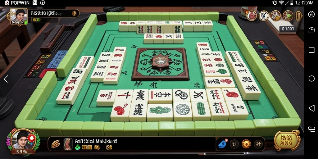 Gameplay seru dan menantang di POPWIN, permainan Mahjong yang mengasyikkan.