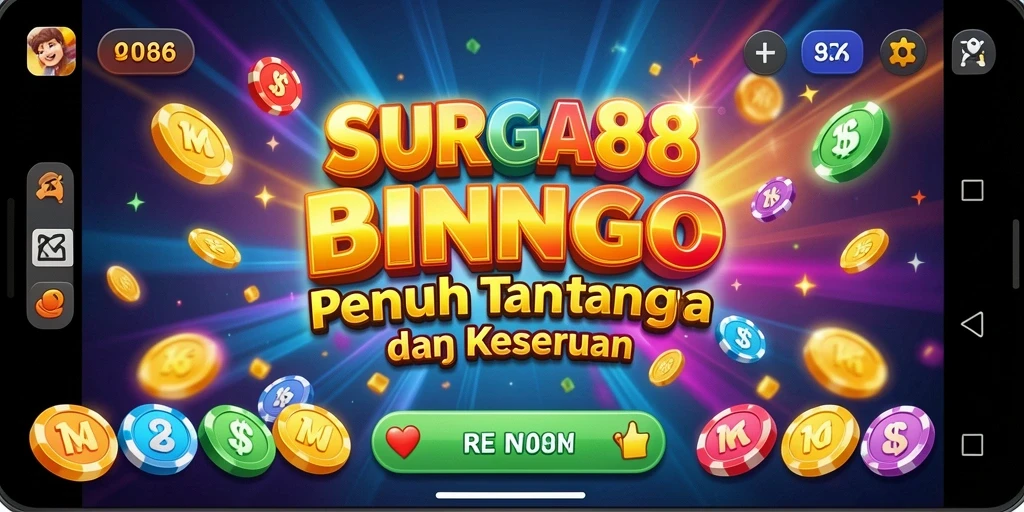 Screenshots gameplay Bingo yang mengasyikkan di SURGA88.