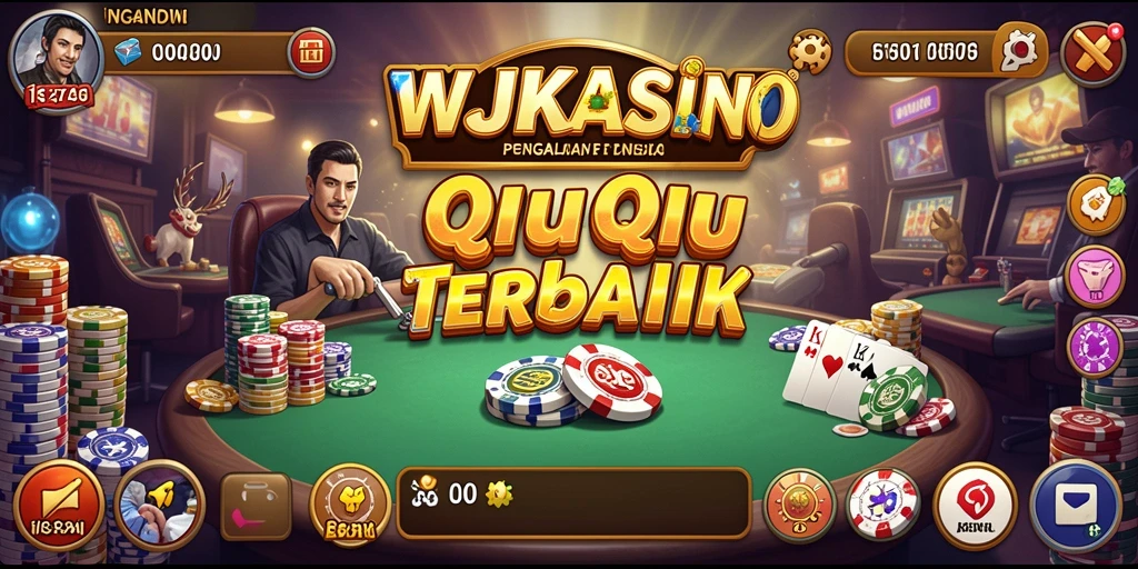 Tampilan gameplay menarik dari WJKASINO QiuQiu.